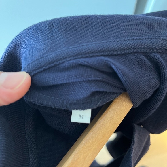 Men’s Sandro Navy Polo - Picture 3 of 5